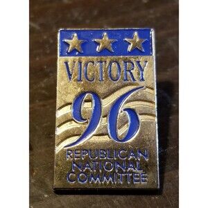 Victory 96 Republican National Committee Pin Bob Dole Jack Kemp